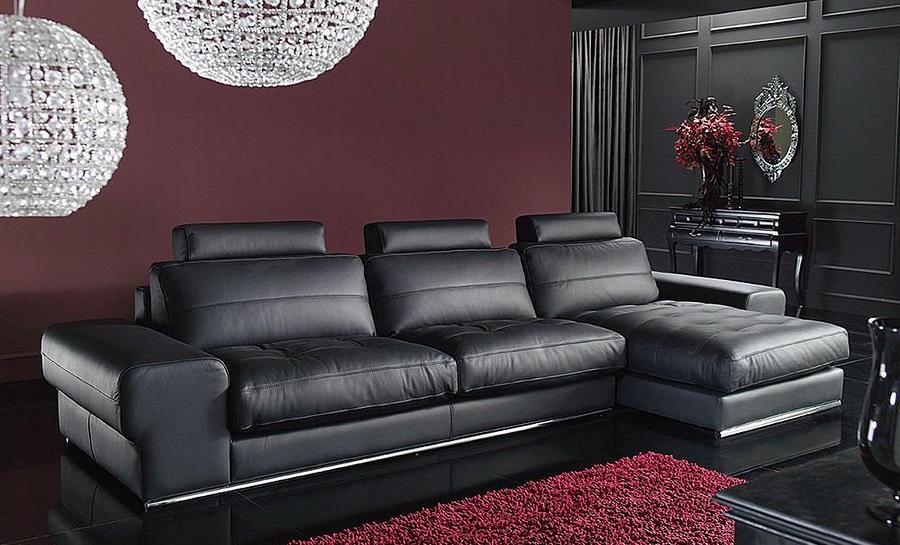 Reserve Leather Sofa Lounge Set